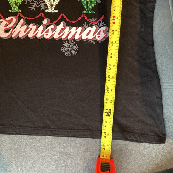 Meows Christmas cat Tshirt - Picture 9 of 9